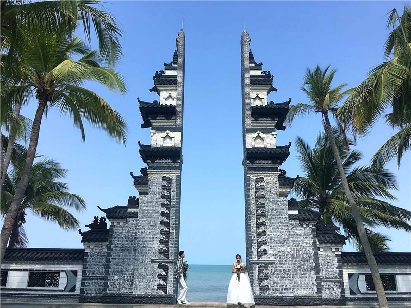 大小洞天婚纱摄影基地最新拍摄场景 (1)